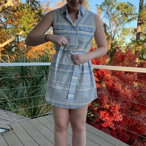 J Crew Stripe Shirt Dress